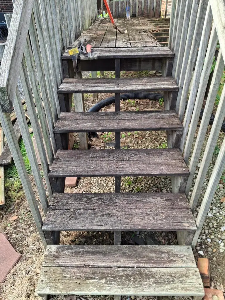 Deck Board Replacement in Greenville — deck board replacement