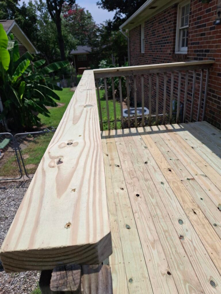 Deck Board Replacement in Greenville — deck board replacement