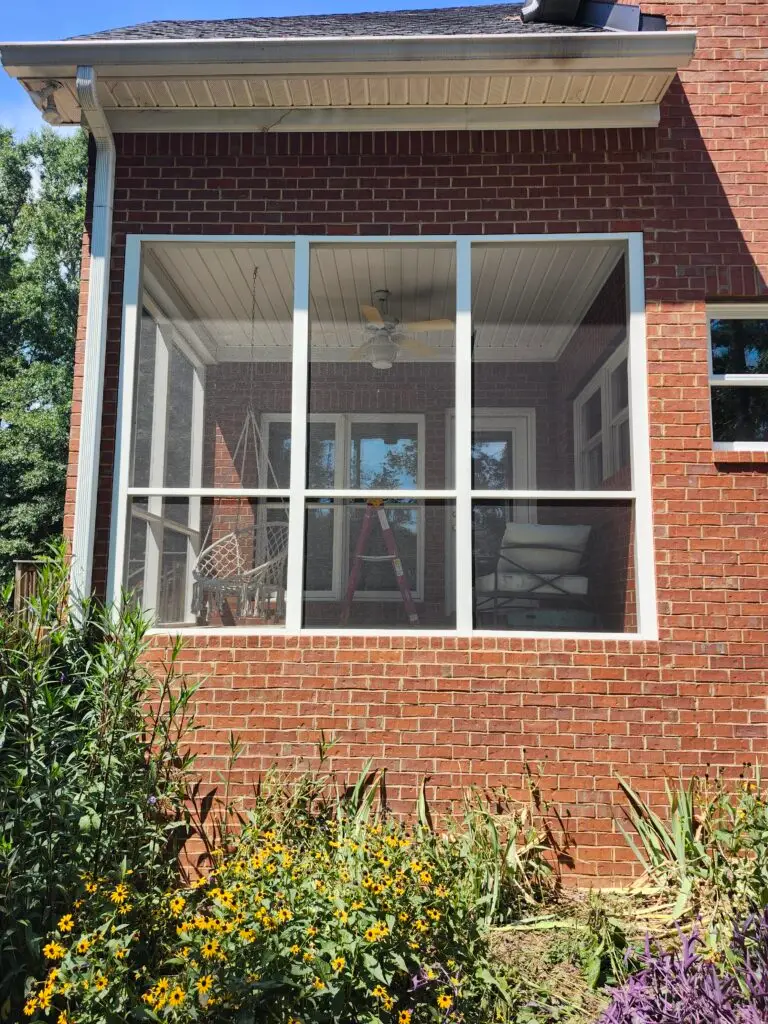 Porch Screen Replacement in Greenville — greenville handyman