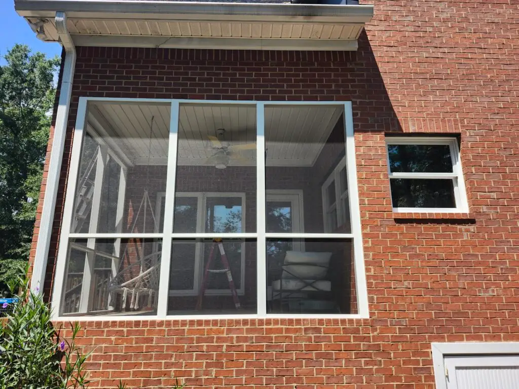 Porch Screen Replacement in Greenville — curb appeal enhancement