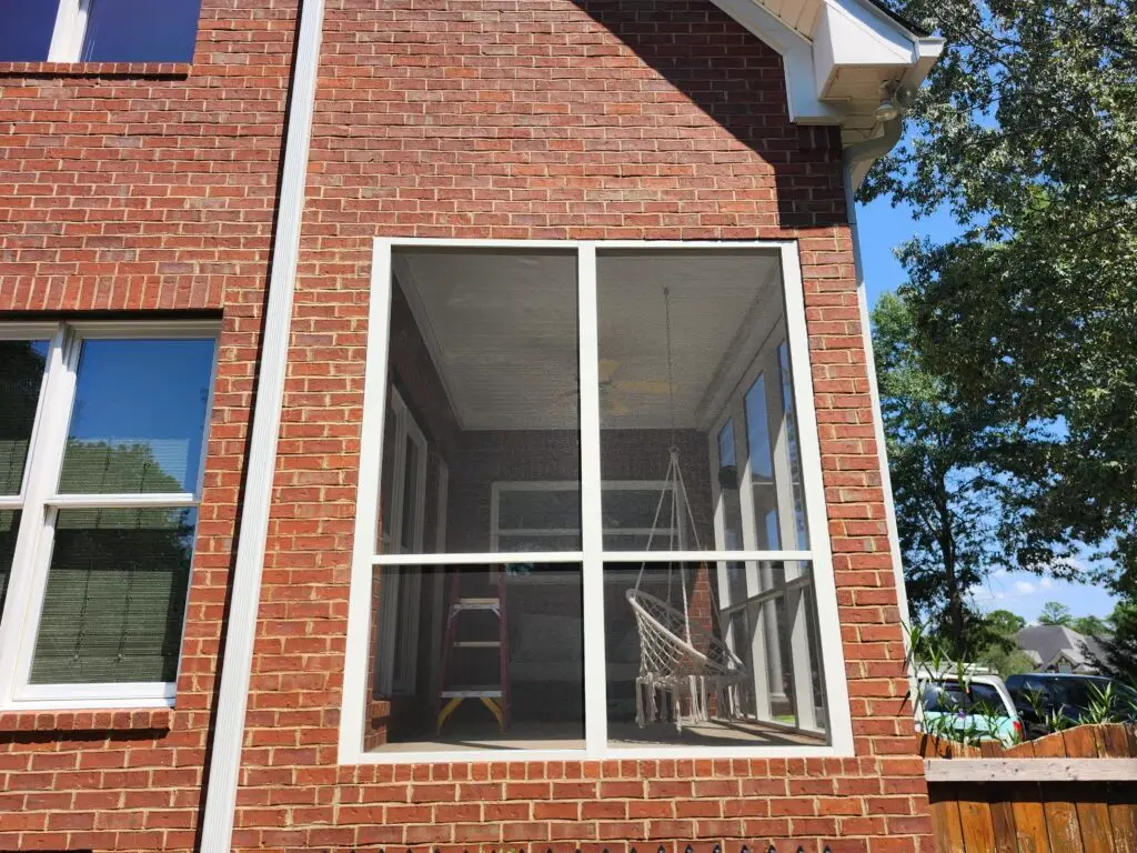 Porch Screen Replacement in Greenville — greenville county