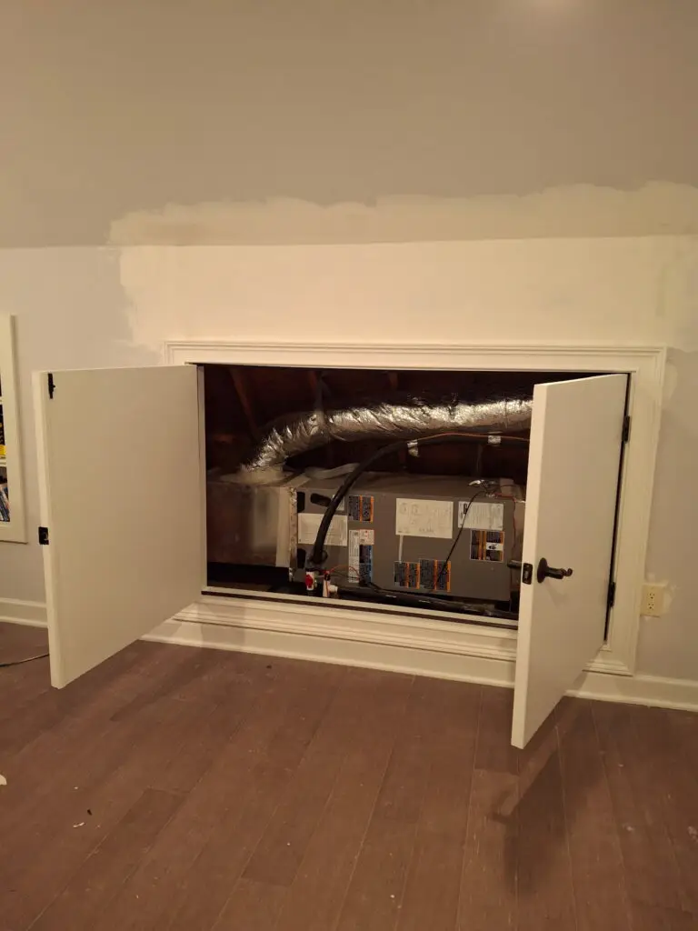 Door Widening for HVAC Access in Greenville — custom door installation
