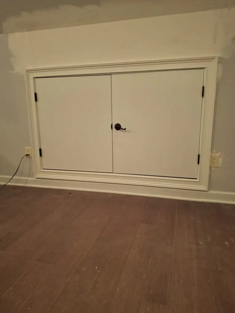 Door Widening for HVAC Access in Greenville — drywall repair